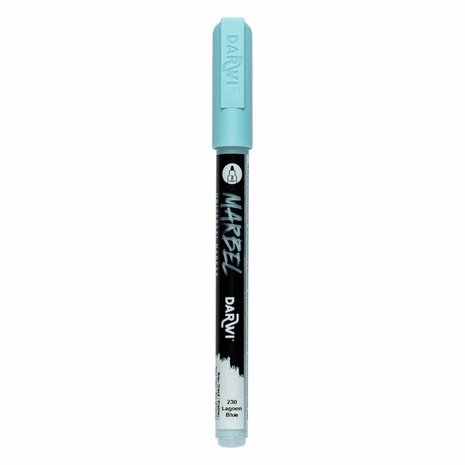 MARBEL marker 2mm ijsblauw &ndash; foto van acrylmarker