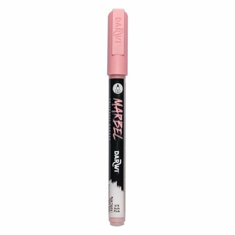 MARBEL marker 2mm zacht roze &ndash; foto van acrylmarker