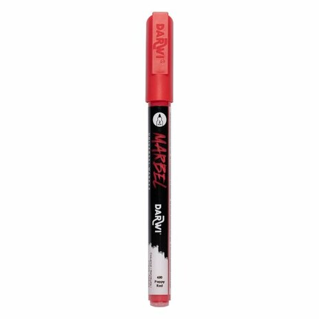 MARBEL marker 2mm klaproos &ndash; foto van acrylmarker