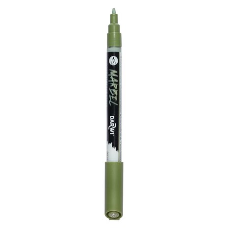 MARBEL marker 2mm groene klei N&deg;636