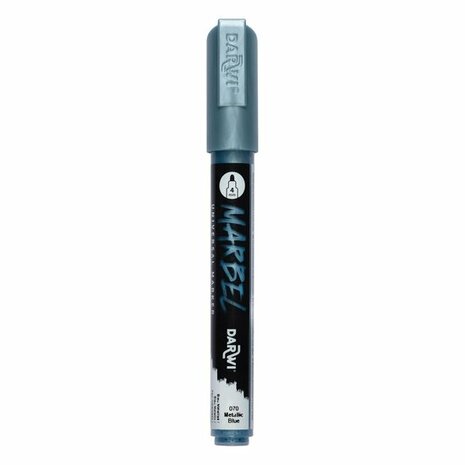 MARBEL marker 4mm blauw metallic &ndash; foto van acrylmarker