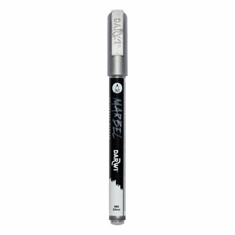 MARBEL marker 0,7mm zilver &ndash; foto van acrylmarker