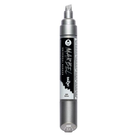 MARBEL marker 12mm zilver N&deg;080