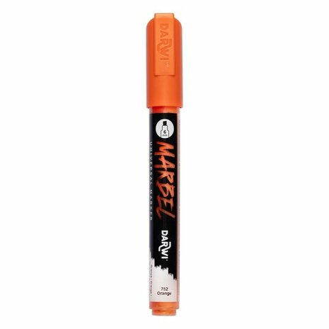 MARBEL marker 6mm oranje &ndash; foto van acrylmarker