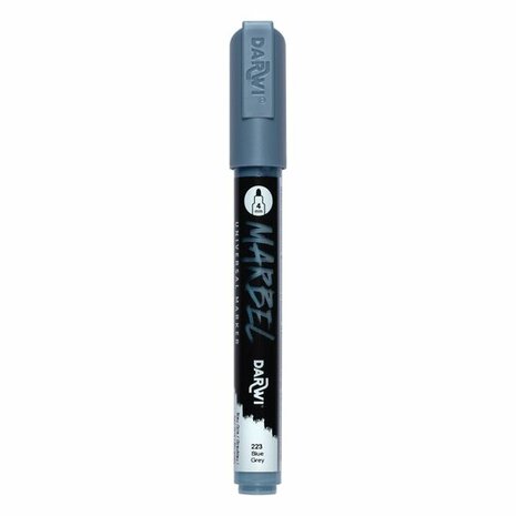 MARBEL marker 4mm blauw grijs &ndash; foto van acrylmarker