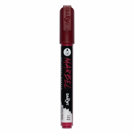 MARBEL marker 4mm bordeaux &ndash; foto van acrylmarker