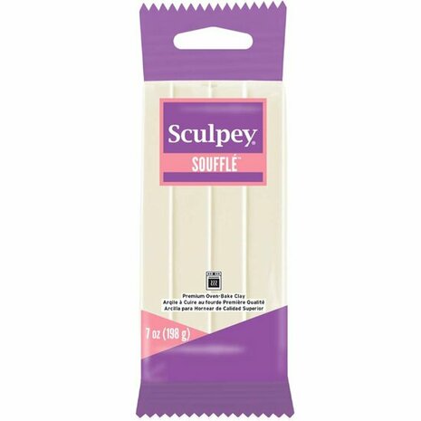 Sculpey Souffl&eacute; -- Ivory 198g &ndash; foto van polymeerklei