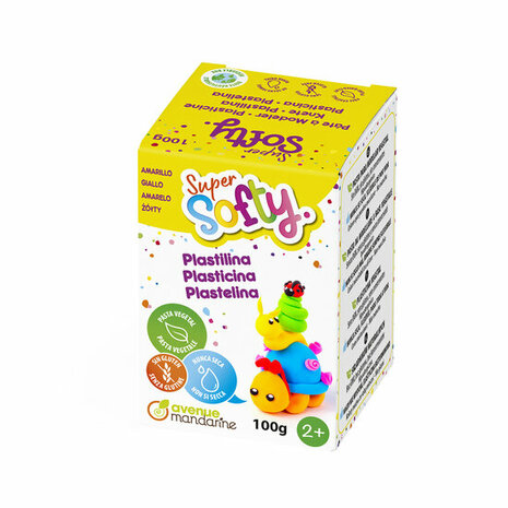 Super Softy Box 100g Yellow &ndash; foto van klei