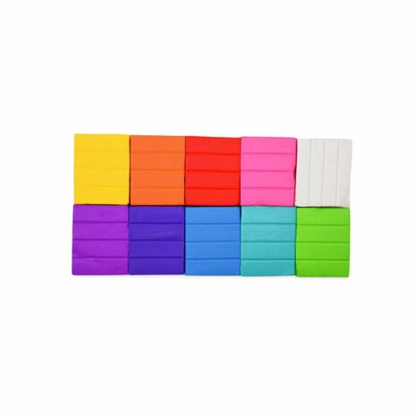 Sculpey III 10 Piece Brights Multi-pack
