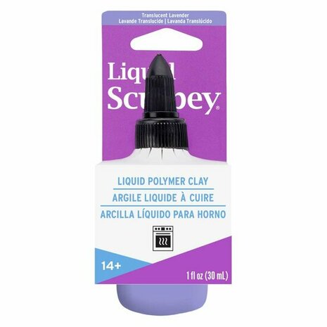 Liquid Sculpey -- Translucent Lavender , (30 ml) &ndash; foto van polymeerklei