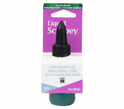 Liquid Sculpey -- Emerald Metallic, (29 ml)