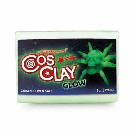 Cosclay ELEMENTS: Glow-green &ndash; foto van polymeerklei