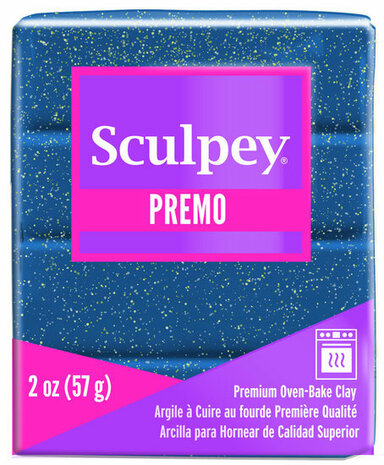 Sculpey Premo -- Galaxy Glitter &ndash; foto van polymeerklei