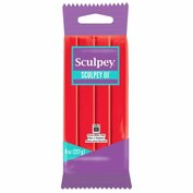 Sculpey III -- Red Hot Red 227 g