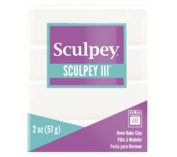 Sculpey III -- White