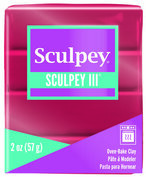 Sculpey III -- Deep Red Pearl