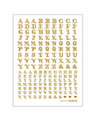 Transfer Seal Alphabet Capital