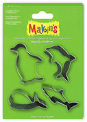 Stainless Steel Cutter Set Sea Animals 4 PC Set