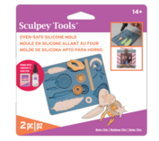 Sculpey Silicone Oven Safe Mold -- Boho Chic