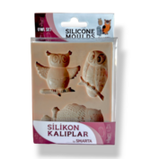 Smarta Silicone Mold - Owl Set