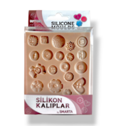 Smarta Silicone Mold - Buttons