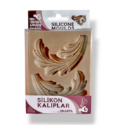 Smarta Silicone Mold - Mid-Century Applique