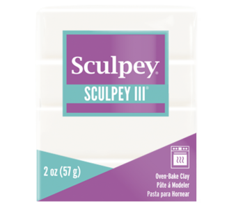 Sculpey III -- White