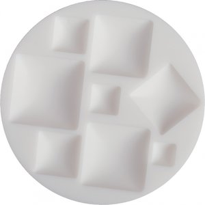 Silicone mould squares