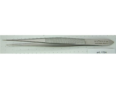 Forceps sharp Smooth - 12,5 cm