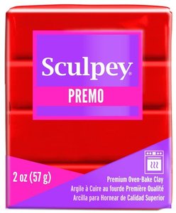 Sculpey Premo -- Cadmium Red Hue
